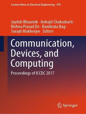 cover image of Communication, Devices, and Computing